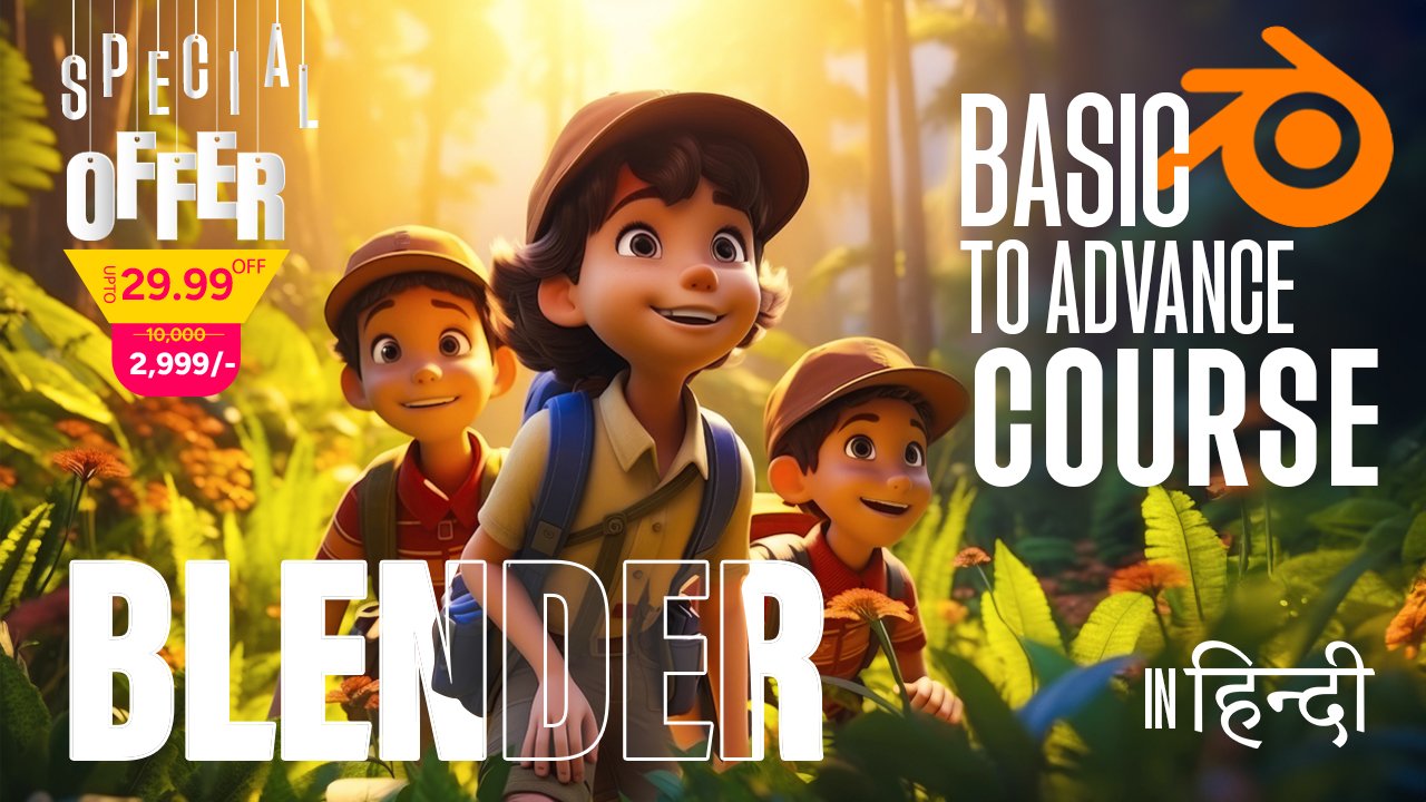 Blender Basics To Advance Course